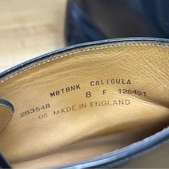 Charles Tyrwhitt Black Chukka Leather Dress Shoes Size 8 F MBTBNK  CALIGULA main image 4